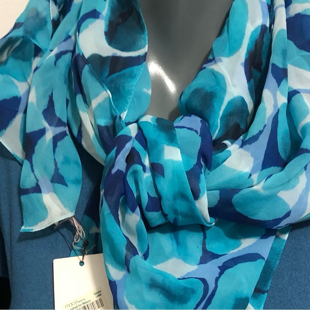 NEW! Calvin Klein Long Flowing Scarf - Picture 2 of 5